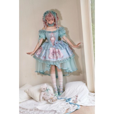 Tonight Lost Dreamland Vest Skirts and Sets(Reservation/4 Colours/Full Payment Without Shipping)
